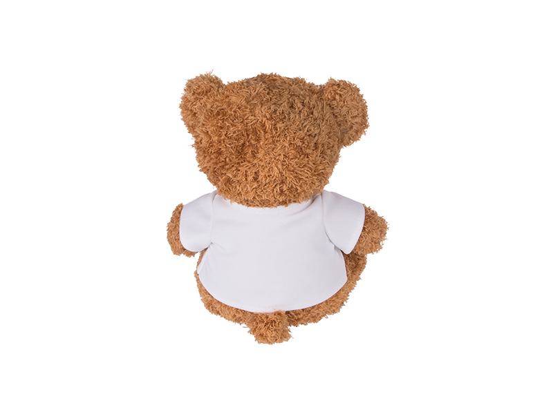 Bear, 23cm, With Blank T-Shirt