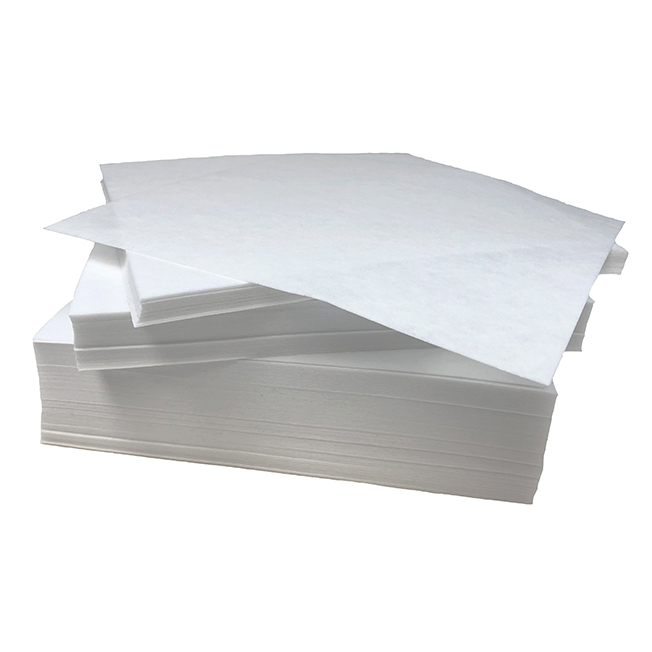 EZEE 80G White PACK 1000 20cm Square CUT AWAY