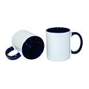 Dark Blue, 11oz Two Tone Mug