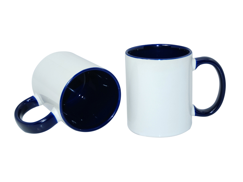 [SUBS1006] Dark Blue, 11oz Two Tone Mug